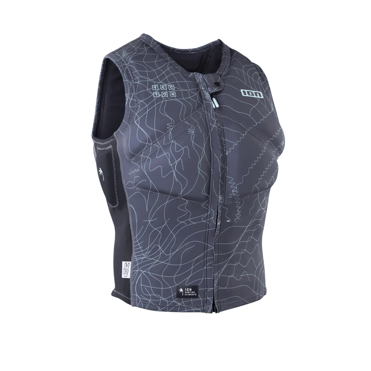 ION Vector Vest Core Front Zip Herren 2024/25  Protection